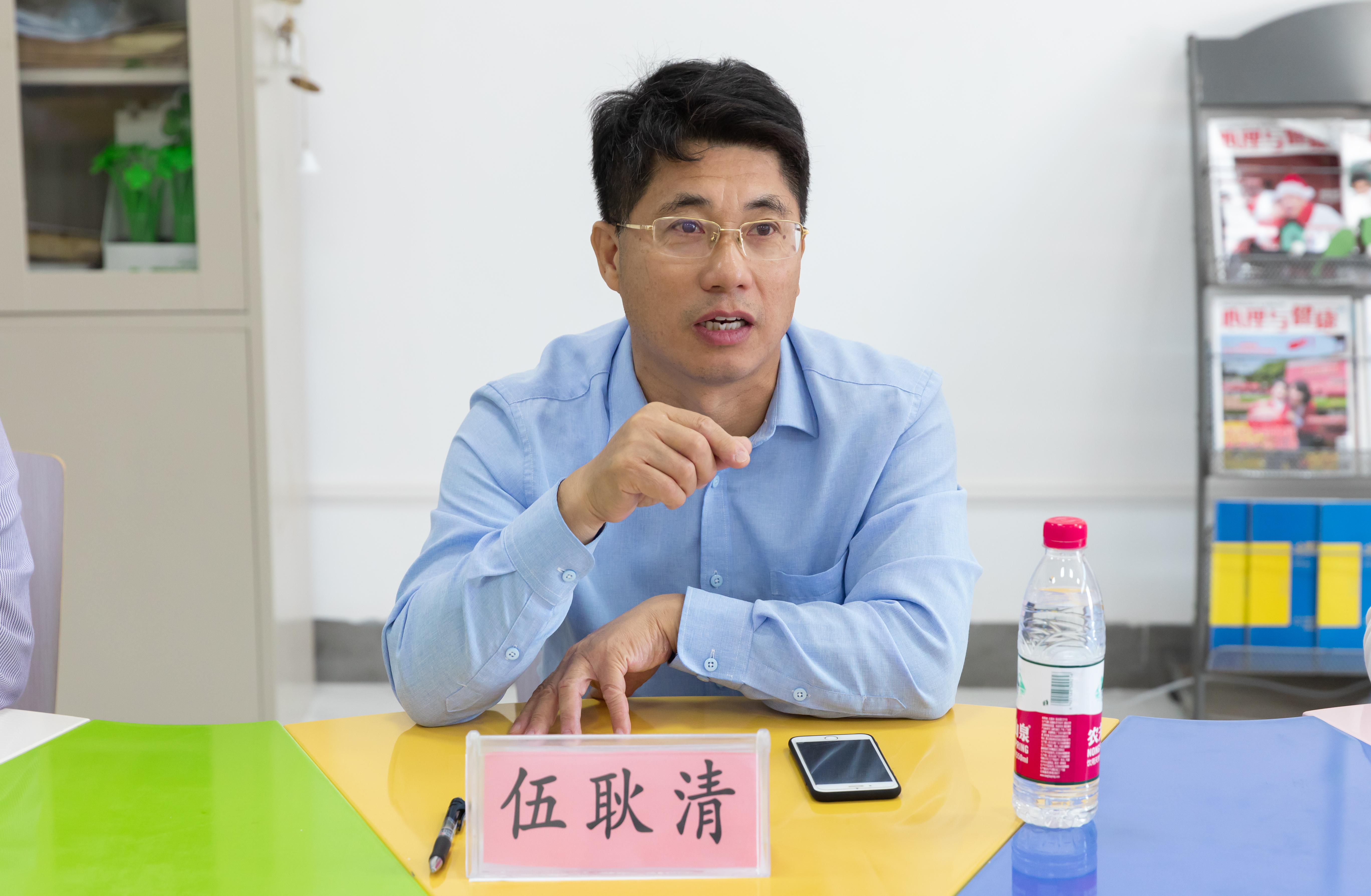 伍耿清副院長講話