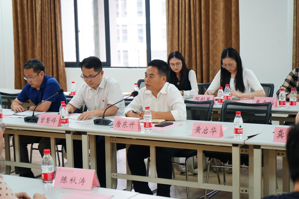 唐東升書記作動員部署